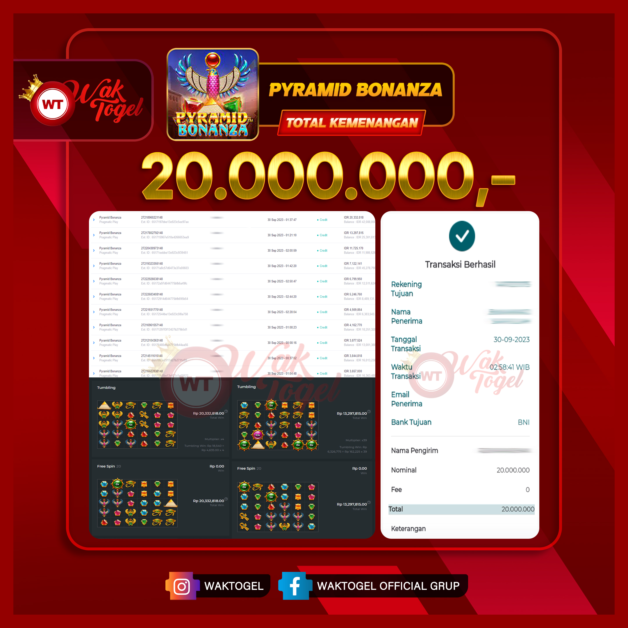 BUKTI PEMBAYARAN SLOT WAKTOGEL
