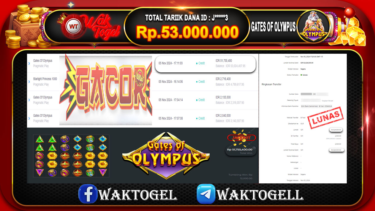 BUKTI PEMBAYARAN SLOT WAKTOGEL