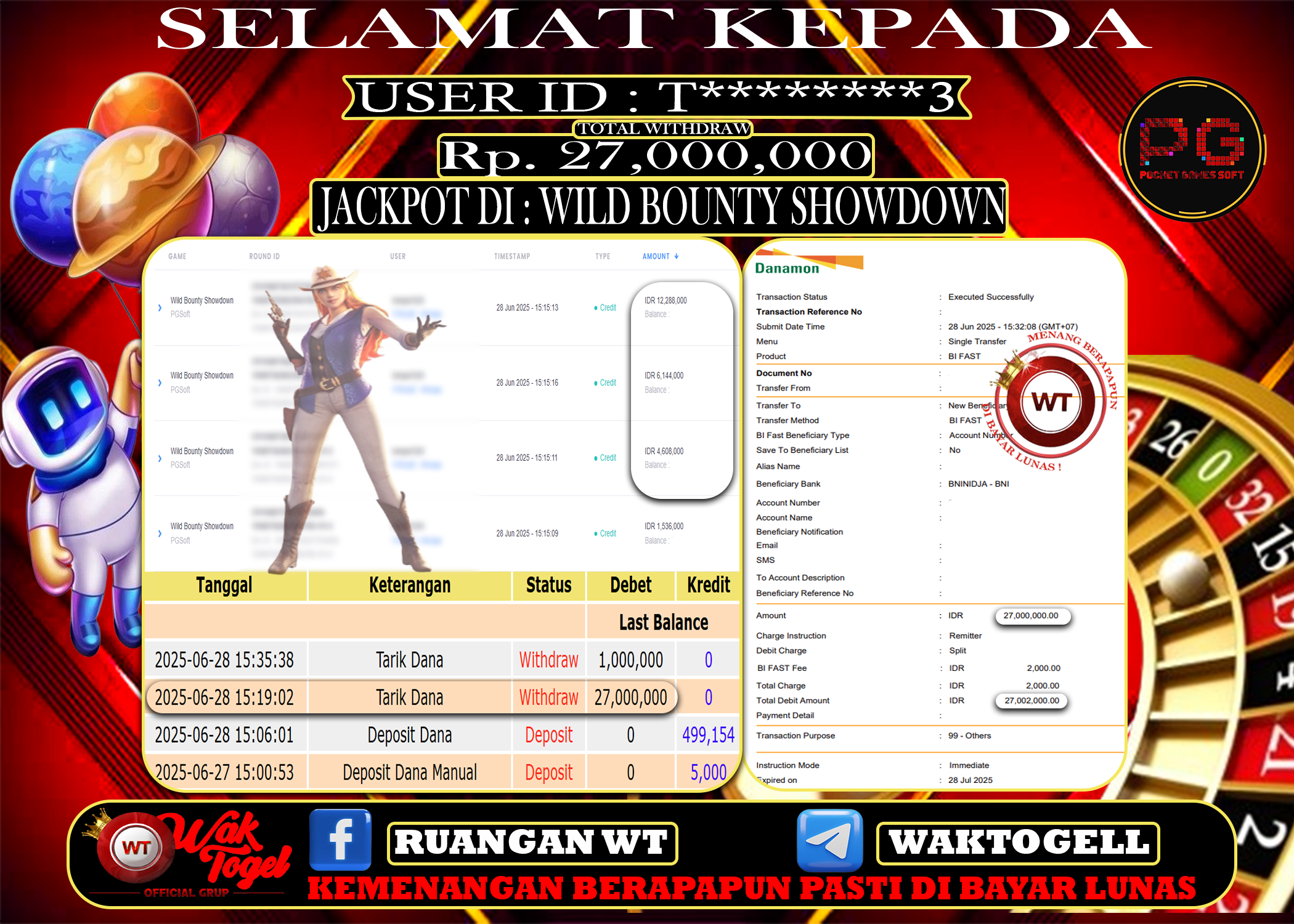 BUKTI PEMBAYARAN SLOT WAKTOGEL